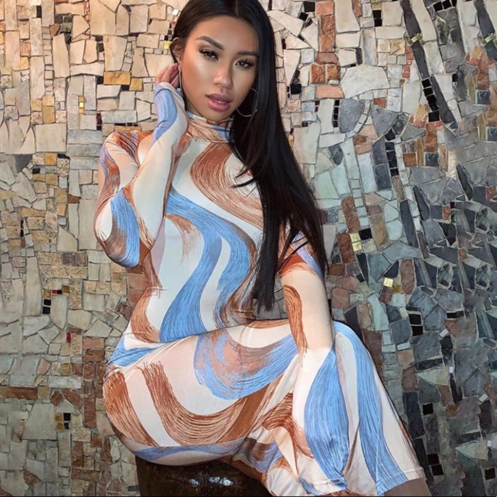 Mosaic Winter Dress
